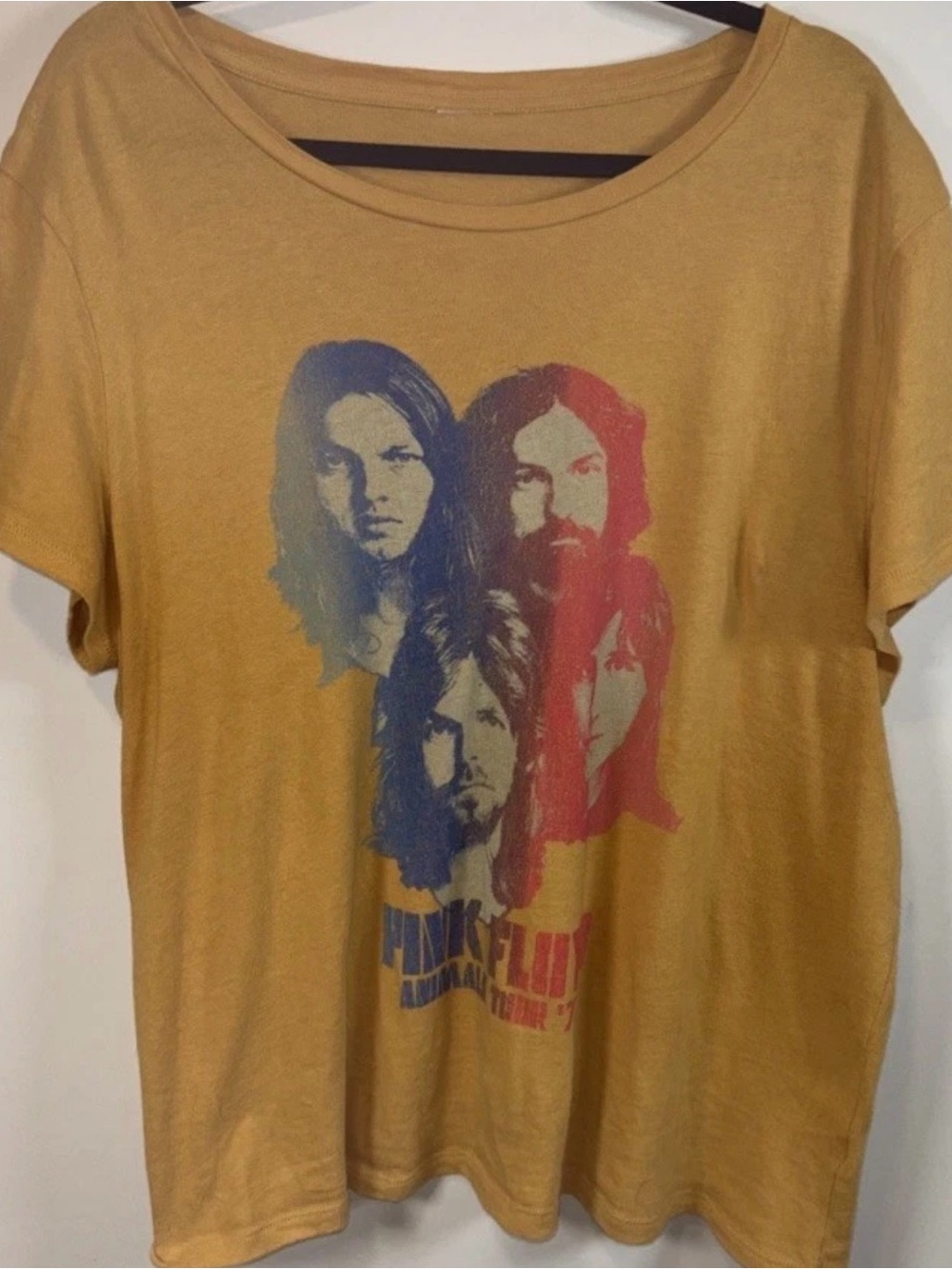 Authentic Pink Floyd Animals Tour 1977 Women's T-Shirt Size XXL Super Soft HTF